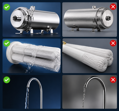 PURIFICADOR DE AGUA PARA TODA LA VIVIENDA DIVEDEER Modelos disponibles: 3000 L · 5000 L · 8000 L