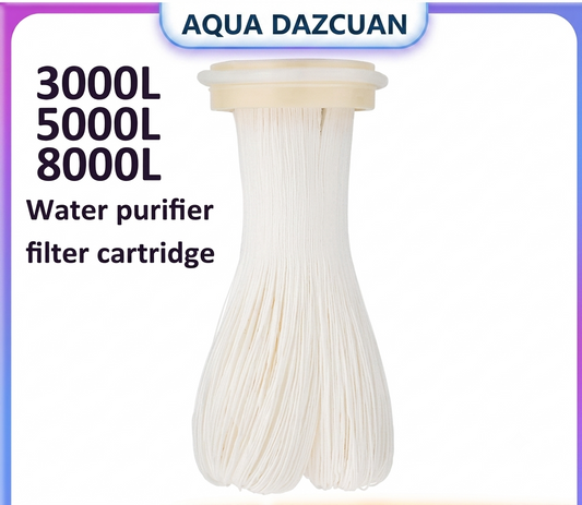 RECAMBIO Filtro purificador DIVEDEER, membrana de ultrafiltración PVDF universal lavable a mano con revestimiento.